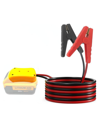 Cables de Arranque Beleeb DW 5.9FT para Baterías DEWALT 20V