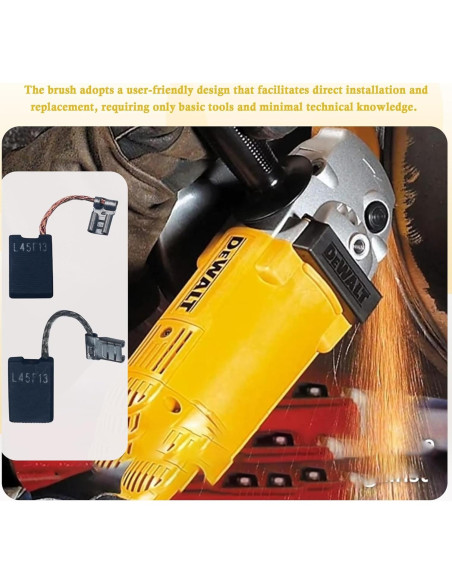 Kit 4 Escobillas Carbono KAZFFD N259979 para Amoladora Dewalt Kit 4 Escobillas Carbono KAZFFD N259979 para Amoladora Dewalt