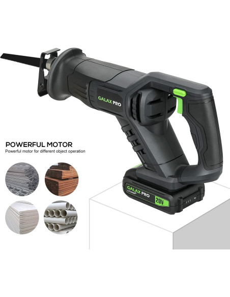 Sierra Recíproca Inalámbrica GALAX PRO 20V 3000RPM 2.31kg Sierra Recíproca Inalámbrica GALAX PRO 20V 3000RPM 2.31kg