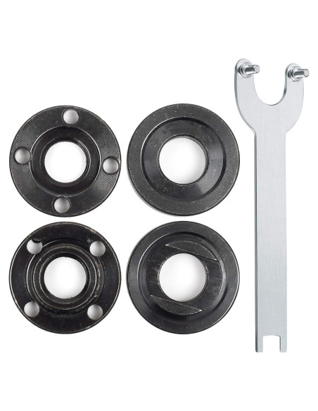 KOWOOD Tuercas de Flange para Amoladora Angular 5 Pcs KOWOOD Tuercas de Flange para Amoladora Angular 5 Pcs