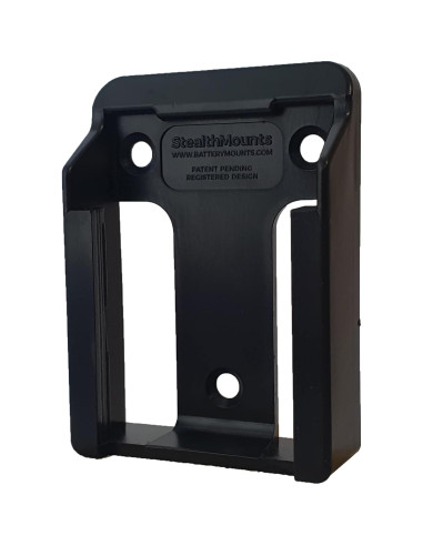 Soporte de Batería StealthMounts 12V CXT - 6 Paquete Negro