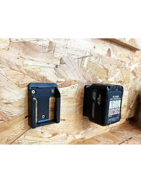 Soporte de Batería StealthMounts 12V CXT - 6 Paquete Negro Soporte de Batería StealthMounts 12V CXT - 6 Paquete Negro