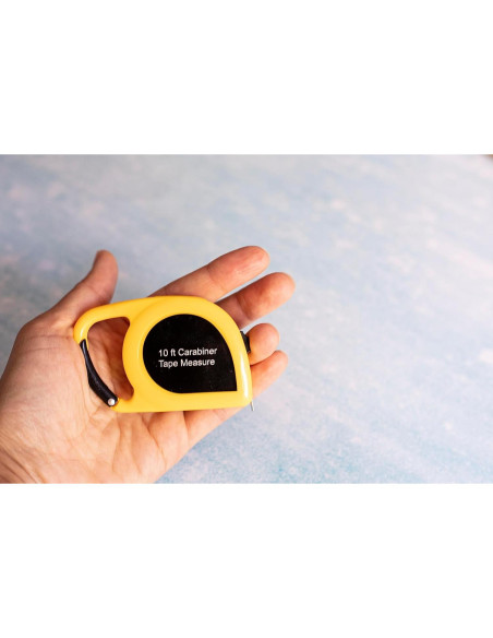 Cinta Métrica Mini Carabiner - 3,05 m - Auto-Bloqueo y Metal Cinta Métrica Mini Carabiner - 3,05 m - Auto-Bloqueo y Metal