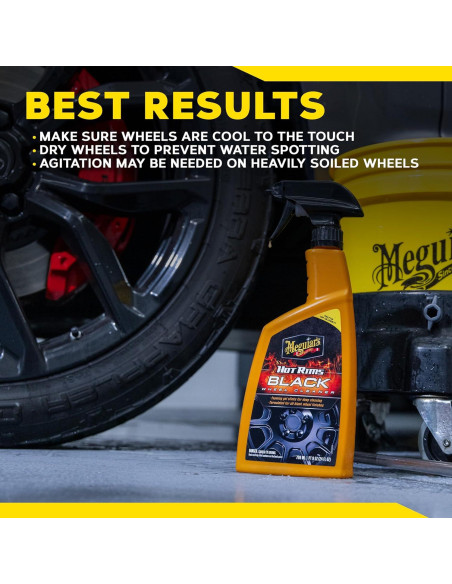 Limpiador de Ruedas Negras Meguiar's Hot Rims 0.68 kg Limpiador de Ruedas Negras Meguiar's Hot Rims 0.68 kg