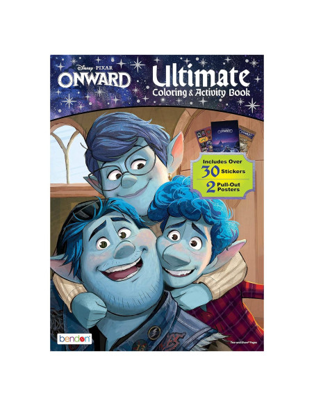 Libro de Colorear Disney Pixar Onward 32 Páginas Bendon Libro de Colorear Disney Pixar Onward 32 Páginas Bendon