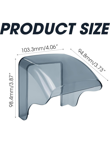 Cubierta Impermeable para Enchufe BuleVina 6.78x8.26cm Cubierta Impermeable para Enchufe BuleVina 6.78x8.26cm