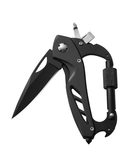 Multiherramienta Carabinero COOL PARD EDC 6-en-1 con Cuchillo Multiherramienta Carabinero COOL PARD EDC 6-en-1 con Cuchillo
