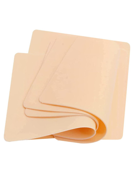 Piel de Práctica de Tatuaje Romlon 5Pcs 20.32x15.24cm Doble Cara Piel de Práctica de Tatuaje Romlon 5Pcs 20.32x15.24cm Doble Cara