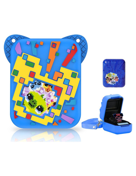 Funda de Silicona Taladad para Bitzee Juguete Interactivo Azul Funda de Silicona Taladad para Bitzee Juguete Interactivo Azul