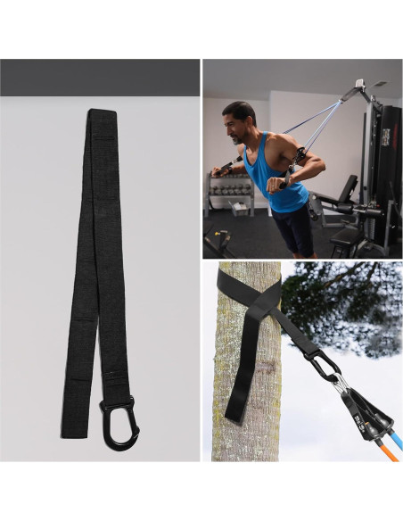Juego de Bandas de Resistencia KAKICLAY 68 kg para Ejercicio Juego de Bandas de Resistencia KAKICLAY 68 kg para Ejercicio