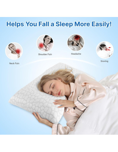 Almohada de Espuma con Memoria TranquilMoments Estándar