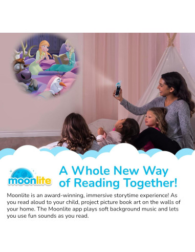Carretes de Cuentos Moonlite Frozen, Set de 3 Cuentos