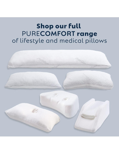Almohada Elevadora de Pierna PureComfort Espuma Viscoelástica