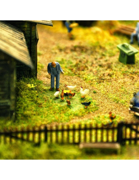 Conjunto de Hierba Estática Warmtree 120g 3mm para Dioramas Conjunto de Hierba Estática Warmtree 120g 3mm para Dioramas