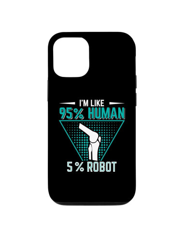 Funda Protectora iPhone 13 Biónica 95% Humano 5% Robot