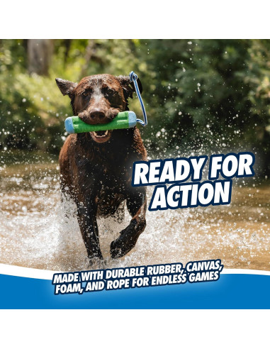 Chuckit! Juguete Flotante para Perros Mediano - Amphibious Bumper
