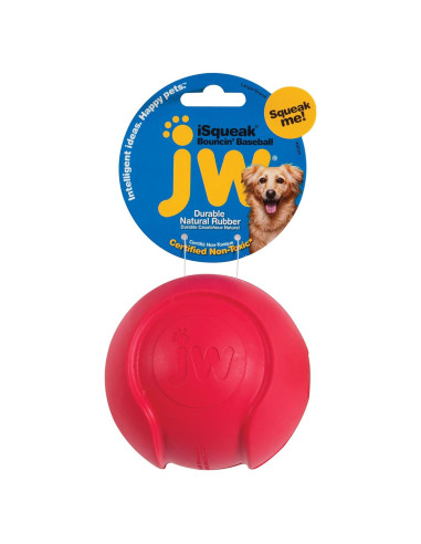 Juguete para Perros JW Pet iSqueak Béisbol Grande 12cm