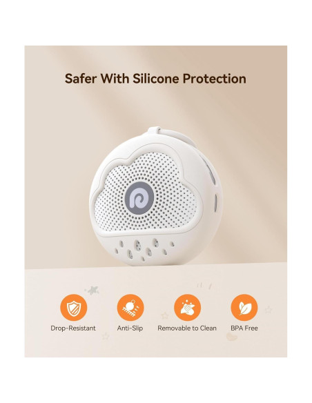 Máquina de Ruido Blanco Dreamegg D11Max+ Portátil Bebés Máquina de Ruido Blanco Dreamegg D11Max+ Portátil Bebés