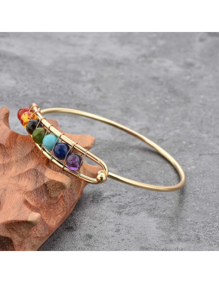 Pulsera Difusora de Aceite de Lava MYSTIQS Unisex 15-18 cm Pulsera Difusora de Aceite de Lava MYSTIQS Unisex 15-18 cm