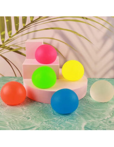 6 Bolas Antiestrés Hofimeta 6,1 cm Alivio Estrés Juguete 2