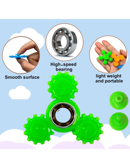 Paquete 70 Juguetes Fidget Spinner Sqlhrke Alivio Estrés Paquete 70 Juguetes Fidget Spinner Sqlhrke Alivio Estrés