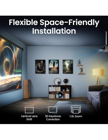 Proyector BenQ TK710 Láser 4K 3200 Lúmenes para Juegos