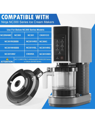 Tapa de Tazón Exterior Ninja NC301 Compatible - NIXOOT
