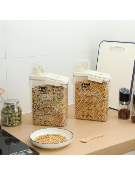 4 Contenedores Herméticos de Alimentos 2.8L Blushtier 4 Contenedores Herméticos de Alimentos 2.8L Blushtier