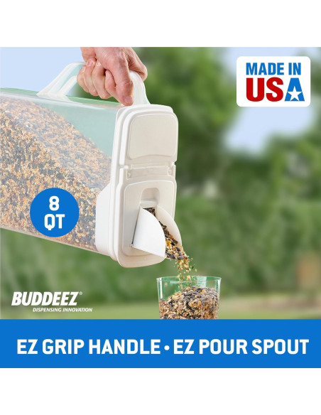 Contenedores de Alimentos para Mascotas Buddeez 8L y 3.3L Contenedores de Alimentos para Mascotas Buddeez 8L y 3.3L