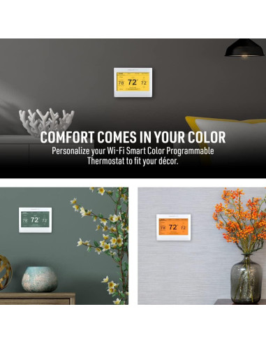 Termostato Inteligente Wi-Fi Honeywell Home RTH9600WF Color