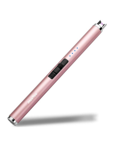 Encendedor Eléctrico MeeToo USB Recargable Oro Rosa