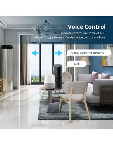 Sistema de Cortinas Inteligentes Blindsmart 2.1M Automático