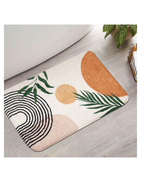 Alfombrilla de baño antideslizante Boho bsheuancek 50x81 cm Alfombrilla de baño antideslizante Boho bsheuancek 50x81 cm
