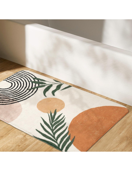 Alfombrilla de baño antideslizante Boho bsheuancek 50x81 cm Alfombrilla de baño antideslizante Boho bsheuancek 50x81 cm
