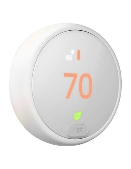 Termostato Inteligente Google Nest E - Programable, Blanco Termostato Inteligente Google Nest E - Programable, Blanco