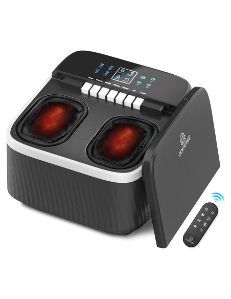 Masajeador de Pies COMFIER CF-5326 con Calor y Control Remoto Masajeador de Pies COMFIER CF-5326 con Calor y Control Remoto