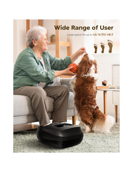 Masajeador de Pies Shiatsu EaseZen 2025 con Calor y Control Remoto Masajeador de Pies Shiatsu EaseZen 2025 con Calor y Control Remoto