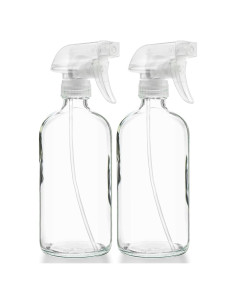 Botellas de Spray de Vidrio 16 oz Sally's Organics - Paquete de 2