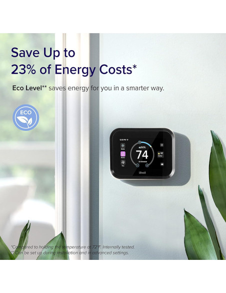 Termostato Inteligente LEVOIT Aura 400S WiFi 4" Blanco Termostato Inteligente LEVOIT Aura 400S WiFi 4" Blanco