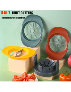Cortador Multifuncional de Frutas Telawah 4 en 1 - Acero Inoxidable 2