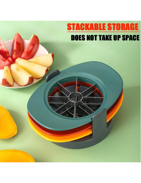 Cortador Multifuncional de Frutas Telawah 4 en 1 - Acero Inoxidable Cortador Multifuncional de Frutas Telawah 4 en 1 - Acero Inoxidable