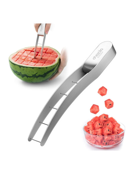 Cortador de Sandía Choxila Acero Inoxidable 24 cm Manual Cortador de Sandía Choxila Acero Inoxidable 24 cm Manual