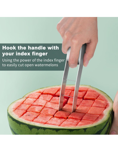 Cortador de Sandía Choxila Acero Inoxidable 24 cm Manual