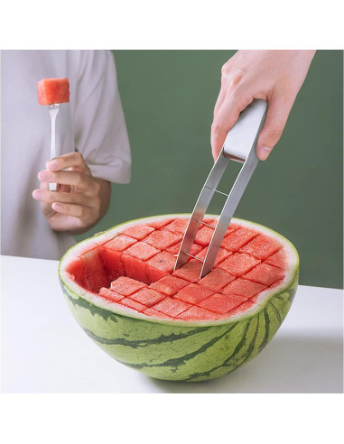 Cortador de Sandía Choxila Acero Inoxidable 24 cm Manual