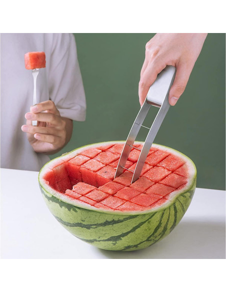 Cortador de Sandía Choxila Acero Inoxidable 24 cm Manual Cortador de Sandía Choxila Acero Inoxidable 24 cm Manual