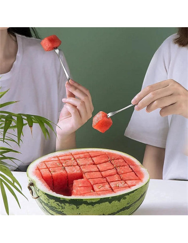 Cortador de Sandía Choxila Acero Inoxidable 24 cm Manual