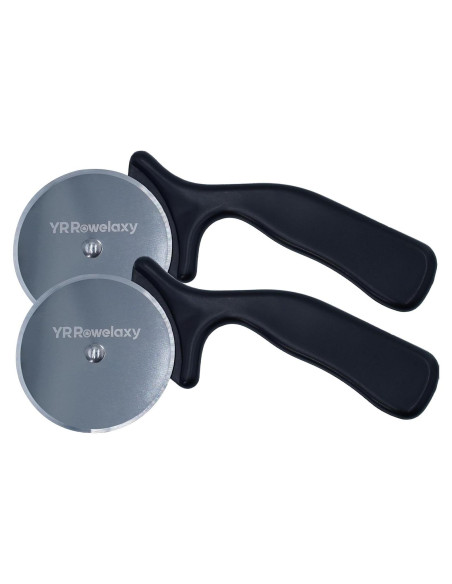 Cortadores de Pizza YR Rowelaxy - Acero Inoxidable, 2 Pzs Cortadores de Pizza YR Rowelaxy - Acero Inoxidable, 2 Pzs