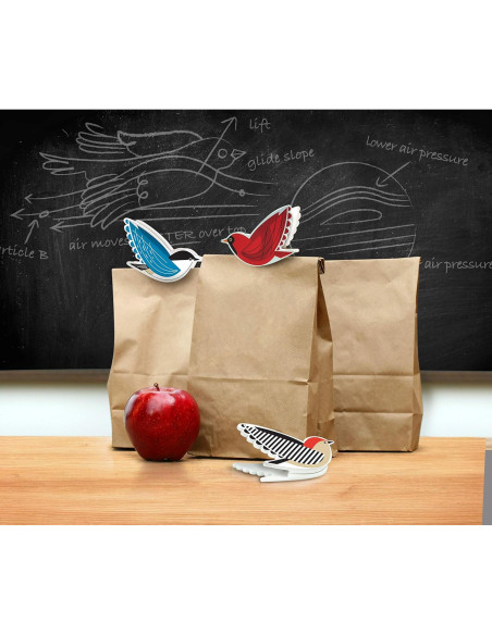 Set de 4 Clips para Bolsas Genuine Fred Tweet Treats Set de 4 Clips para Bolsas Genuine Fred Tweet Treats