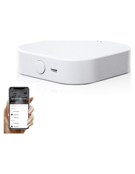 Hub Inalámbrico WiFi Gaoducash ZigBee 3.0 Control por Voz Hub Inalámbrico WiFi Gaoducash ZigBee 3.0 Control por Voz