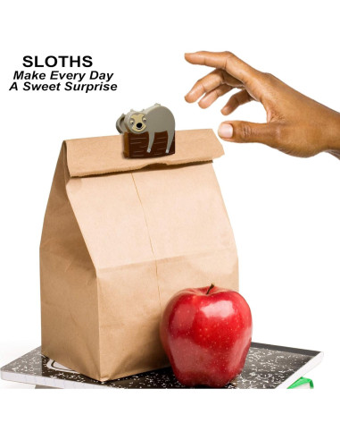 Clips para bolsas de alimentos Brothers Bench, 6 pz perezoso